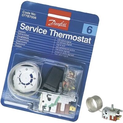 Thermostat Danfoss N°6 de Brandt - Contrôle Réfrigérateur Congélateur Thermostat Danfoss N°6 de Brandt - Contrôle Réfrigérateur Congélateur