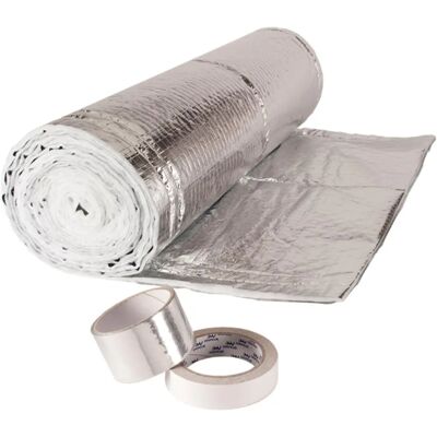 IDMARKET Kit d'isolation thermique pour porte de garage - Publicité IDMARKET Kit d'isolation thermique pour porte de garage - Publicité