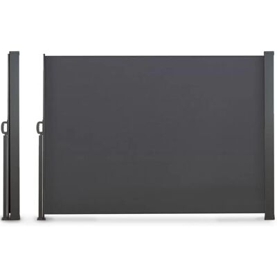 IDMARKET Ecran latéral rétractable - Intimité & ombre pour balcon et terrasse IDMARKET Ecran latéral rétractable - Intimité & ombre pour balcon et terrasse