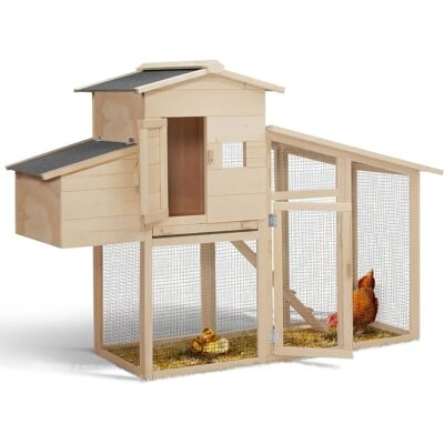 Gallinero en madera elevado para 2-3 gallinas - Gallinero Gallinero en madera elevado para 2-3 gallinas - Gallinero
