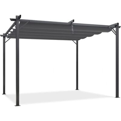 IDMARKET Terrassenpergola 3x4m - Modernes Sonnenschutz IDMARKET Terrassenpergola 3x4m - Modernes Sonnenschutz