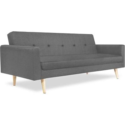IDMARKET LARS Sofá cama escandinavo de 3 plazas IDMARKET LARS Sofá cama escandinavo de 3 plazas