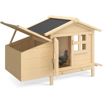 Poulailler su Pilotis IDMARKET per 3-4 galline - Rifugio in legno Poulailler su Pilotis IDMARKET per 3-4 galline - Rifugio in legno