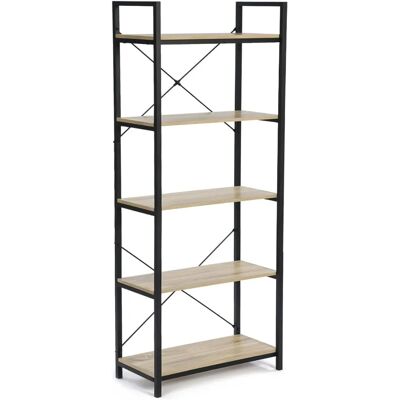 IDMARKET Étagère Detroit Industrielle - 5 Niveaux - 170cm - Publicité IDMARKET Étagère Detroit Industrielle - 5 Niveaux - 170cm - Publicité