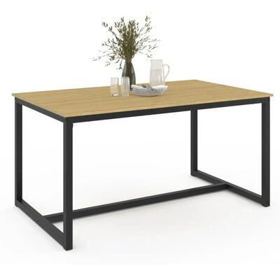 Mesa de comedor industrial Detroit de ID Market - 150cm Mesa de comedor industrial Detroit de ID Market - 150cm