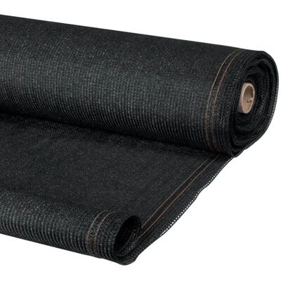 Idmarket - Schermo privacy 1,8x10 m nero - Polietilene ad alta densità Idmarket - Schermo privacy 1,8x10 m nero - Polietilene ad alta densità