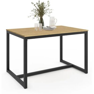 IDMARKET Detroit Industrieller Esstisch - 4-6 Plätze IDMARKET Detroit Industrieller Esstisch - 4-6 Plätze