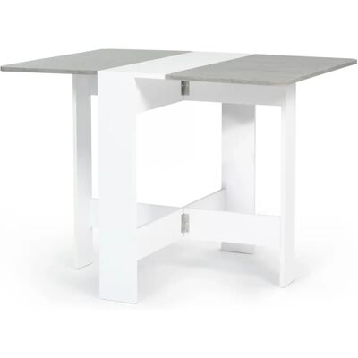 IDMARKET Table console pliante EDI - Mobilier IDMARKET Table console pliante EDI - Mobilier