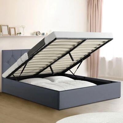 Idmarket Austin Doppelbett mit Stauraum - Bett Idmarket Austin Doppelbett mit Stauraum - Bett