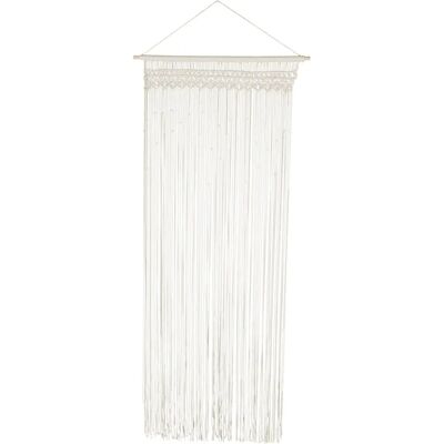 IDMARKET - Tenda in macramè bohemien 90x200cm IDMARKET - Tenda in macramè bohemien 90x200cm