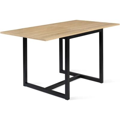 Idmarket Detroit Ausziehbarer Esstisch - Industrielles Design Idmarket Detroit Ausziehbarer Esstisch - Industrielles Design