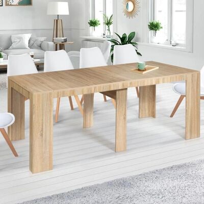 Idmarket Orlando Verlängerbarer Konsolentisch - 10 Sitzplätze - 235cm Idmarket Orlando Verlängerbarer Konsolentisch - 10 Sitzplätze - 235cm