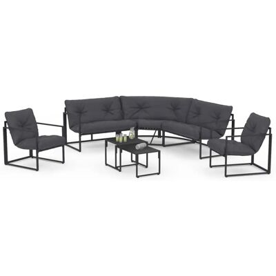 IDMARKET NAIROBI Gartenset - 8 Sitze, Ecksofa IDMARKET NAIROBI Gartenset - 8 Sitze, Ecksofa