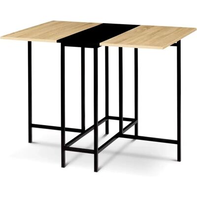 IDMARKET Edi Console Pliable - Style Industriel 103x76cm IDMARKET Edi Console Pliable - Style Industriel 103x76cm