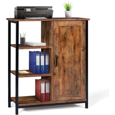 IDMARKET Dayton antikholz industri sideboard - 3 Regale & Schrank IDMARKET Dayton antikholz industri sideboard - 3 Regale & Schrank