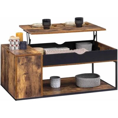 Table basse Chicago avec Rangement - Design Moderne Table basse Chicago avec Rangement - Design Moderne