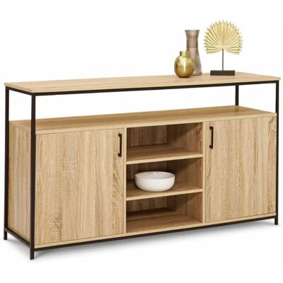 IDMARKET Detroit Armoire Industrielle - 140cm IDMARKET Detroit Armoire Industrielle - 140cm
