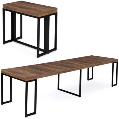 IDMARKET Toronto Erweiterbare Konsole - Industrielles Design IDMARKET Toronto Erweiterbare Konsole - Industrielles Design