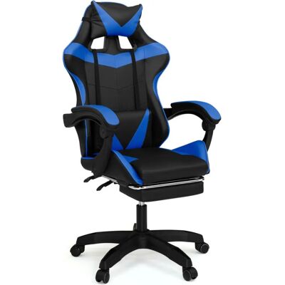 Chaise de jeu IDMARKET Alex réglable avec repose-pieds - Chaise Gaming Chaise de jeu IDMARKET Alex réglable avec repose-pieds - Chaise Gaming