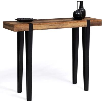 Console en bois Austria avec pieds épingle - Meuble d'entrée et salon Console en bois Austria avec pieds épingle - Meuble d'entrée et salon