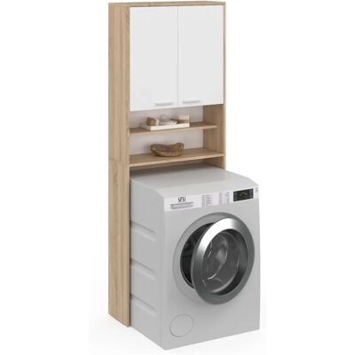 Estantería Wallis para lavadora y WC - Ahorro de espacio y ajustable Estantería Wallis para lavadora y WC - Ahorro de espacio y ajustable