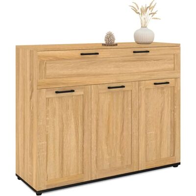 IDMARKET VITO Buffet - Bois de hêtre moderne - 100cm IDMARKET VITO Buffet - Bois de hêtre moderne - 100cm