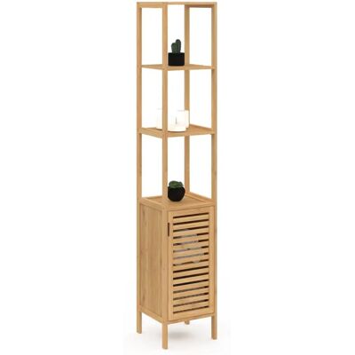 IDMARKET - Armoire de bain en bambou Bea - Armoire de bain IDMARKET - Armoire de bain en bambou Bea - Armoire de bain