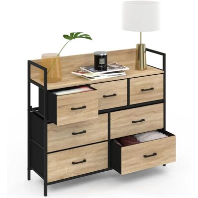 IDMARKET UTAH Coffre de rangement - Style industriel IDMARKET UTAH Coffre de rangement - Style industriel