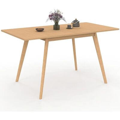 Idmarket Noor Table à manger rectangulaire extensible - Table de salle à manger Idmarket Noor Table à manger rectangulaire extensible - Table de salle à manger