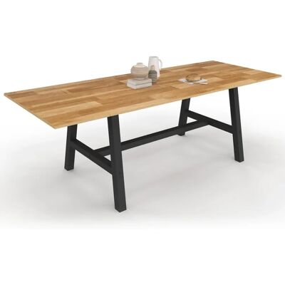 IDMARKET MADELEINE Table à manger rectangulaire extensible - Table à manger IDMARKET MADELEINE Table à manger rectangulaire extensible - Table à manger