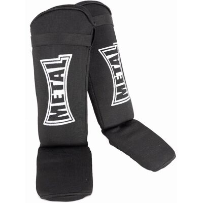METAL BOXE Schien- und Fußschutz - EVA-Schaum, Elastischer Baumwollsocken, Klettverschluss METAL BOXE Schien- und Fußschutz - EVA-Schaum, Elastischer Baumwollsocken, Klettverschluss