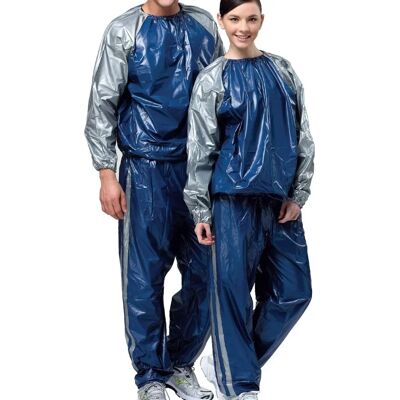 Metal Boxe Unisex Saunakleidung - L - Grau Metal Boxe Unisex Saunakleidung - L - Grau