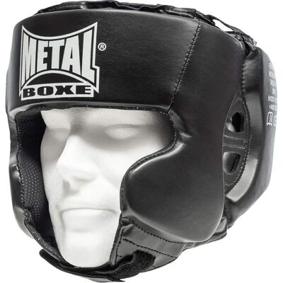 Kask bokserski METAL BOXE dla dorosłych - Ochrona głowy i podbródka Kask bokserski METAL BOXE dla dorosłych - Ochrona głowy i podbródka