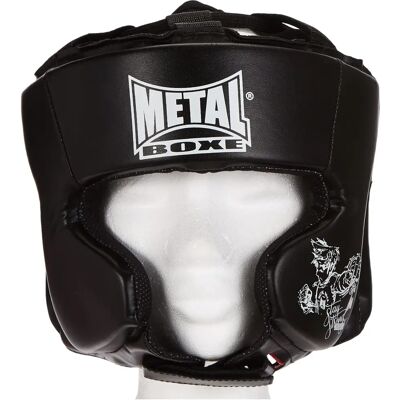 Dziecięcy kask bokserski Metal Boxe z ochroną policzków - Kask Dziecięcy kask bokserski Metal Boxe z ochroną policzków - Kask