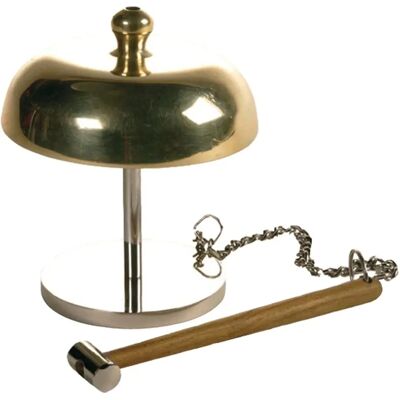 Pierścień Gong Metal Boxe - unisex - dla dorosłych - stal - pojedynczy Pierścień Gong Metal Boxe - unisex - dla dorosłych - stal - pojedynczy
