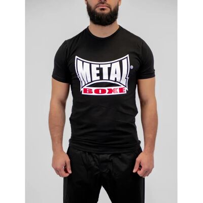 METAL BOXE Schwarzes Klassisches T-Shirt - T-Shirt METAL BOXE Schwarzes Klassisches T-Shirt - T-Shirt