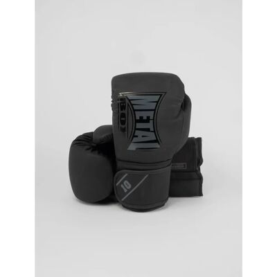 METAL BOXE Unisexowe rękawice bokserskie - 8 oz - Czarny - Rękawice bokserskie METAL BOXE Unisexowe rękawice bokserskie - 8 oz - Czarny - Rękawice bokserskie