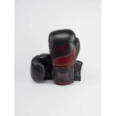 Gants de boxe Metal Boxe Omega - 14 oz - Noir - Publicité Gants de boxe Metal Boxe Omega - 14 oz - Noir - Publicité