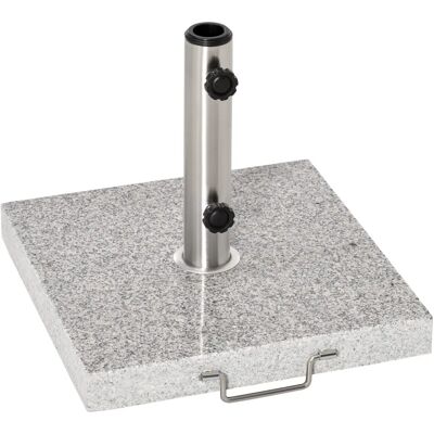 Base de parasol en granite Outsunny - Pour mâts 35/38/48 mm - Publicité Base de parasol en granite Outsunny - Pour mâts 35/38/48 mm - Publicité