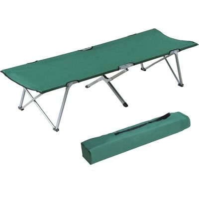 Letto da campeggio Outsunny Piegbile con Borsa - Letto da Campo Letto da campeggio Outsunny Piegbile con Borsa - Letto da Campo