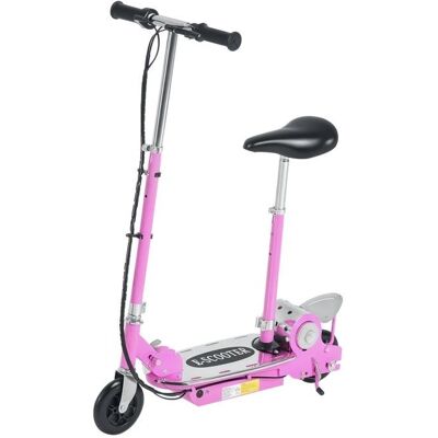 HOMCOM Trottinette électrique 120 W pliable pour enfant 7-12 ans, rose - Publicité HOMCOM Trottinette électrique 120 W pliable pour enfant 7-12 ans, rose - Publicité