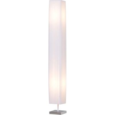 HOMCOM Lampe sur pied moderne blanche - Éclairage tamisé - Lampadaire - Publicité HOMCOM Lampe sur pied moderne blanche - Éclairage tamisé - Lampadaire - Publicité
