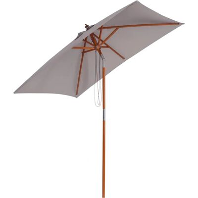 Parasol rectangulaire inclinable - Jardin, terrasse - Publicité Parasol rectangulaire inclinable - Jardin, terrasse - Publicité