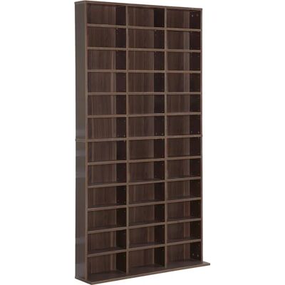 HOMCOM Gran Estantería Marrón - 33 Compartimentos Ajustables HOMCOM Gran Estantería Marrón - 33 Compartimentos Ajustables