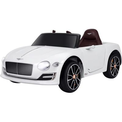 Voiture électrique HOMCOM Bentley sous licence - 2 moteurs, effets lumineux et sonores - Publicité Voiture électrique HOMCOM Bentley sous licence - 2 moteurs, effets lumineux et sonores - Publicité