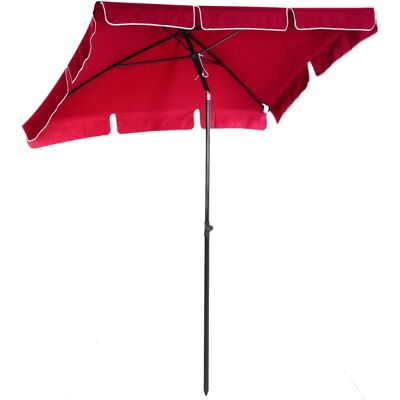 Parasole Rectangulaire Incliné Outsunny - Parasol de Jardin - Publicité Parasole Rectangulaire Incliné Outsunny - Parasol de Jardin - Publicité