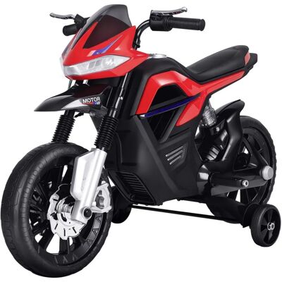 Homcom Moto Électrique pour Enfants - Rouge - Jouet pour enfants - Publicité Homcom Moto Électrique pour Enfants - Rouge - Jouet pour enfants - Publicité