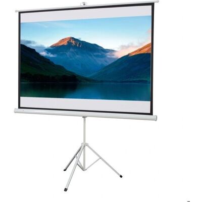 HOMCOM Statiefprojectiescherm - Formaat 4:3, 84 inch, Wit HOMCOM Statiefprojectiescherm - Formaat 4:3, 84 inch, Wit