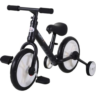 HOMCOM Vélo d’Équilibre 2 en 1 pour Enfants Acier Noir - Vélo d’Équilibre - Publicité HOMCOM Vélo d’Équilibre 2 en 1 pour Enfants Acier Noir - Vélo d’Équilibre - Publicité