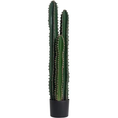 Outsunny Modèle Ø 17 x 100H cm Grand Cactus Artificiel Vert Foncé - Plante Artificielle - Publicité Outsunny Modèle Ø 17 x 100H cm Grand Cactus Artificiel Vert Foncé - Plante Artificielle - Publicité